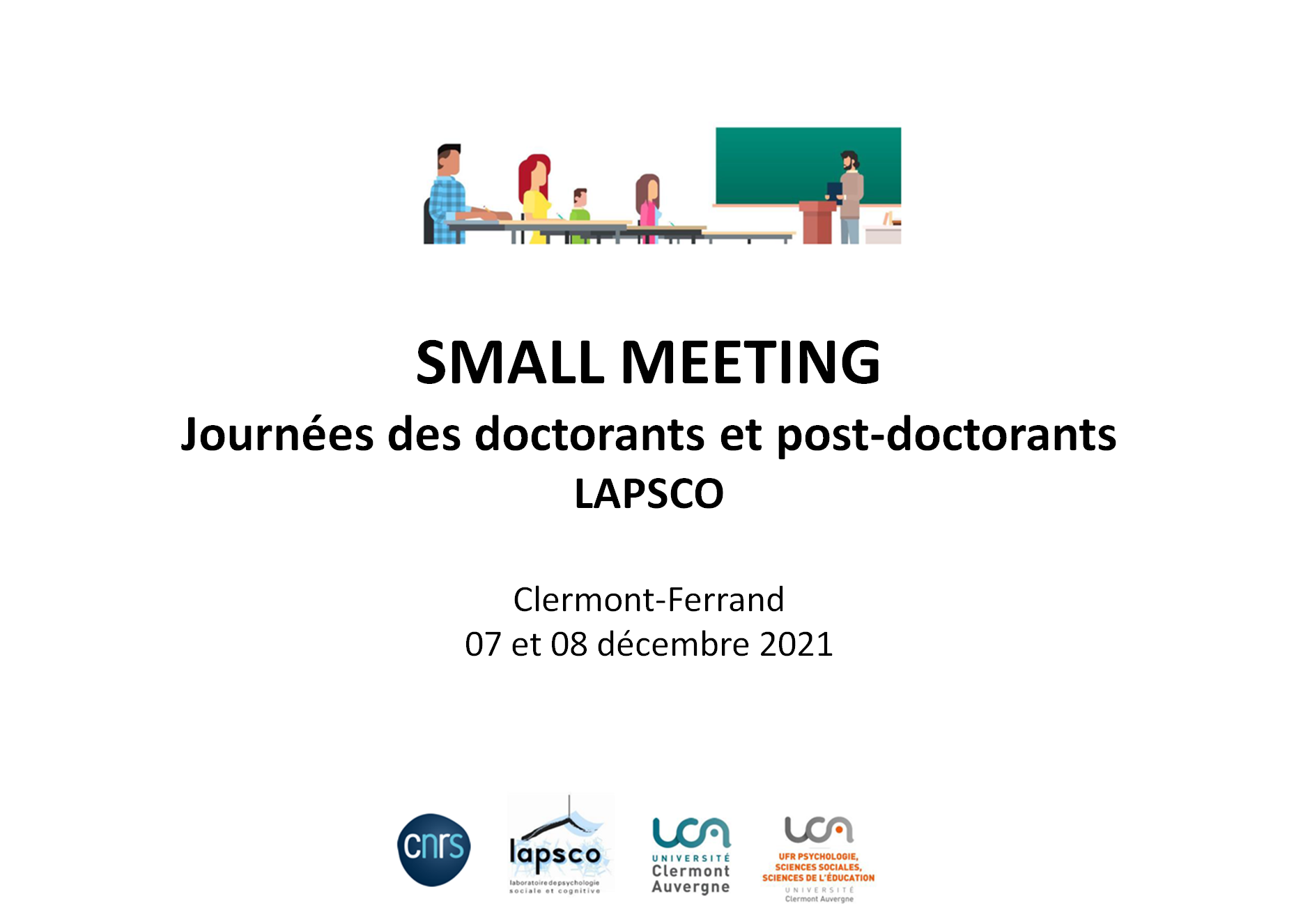 Small Meeting des doctorants et post-doctorants du LAPSCO 2021